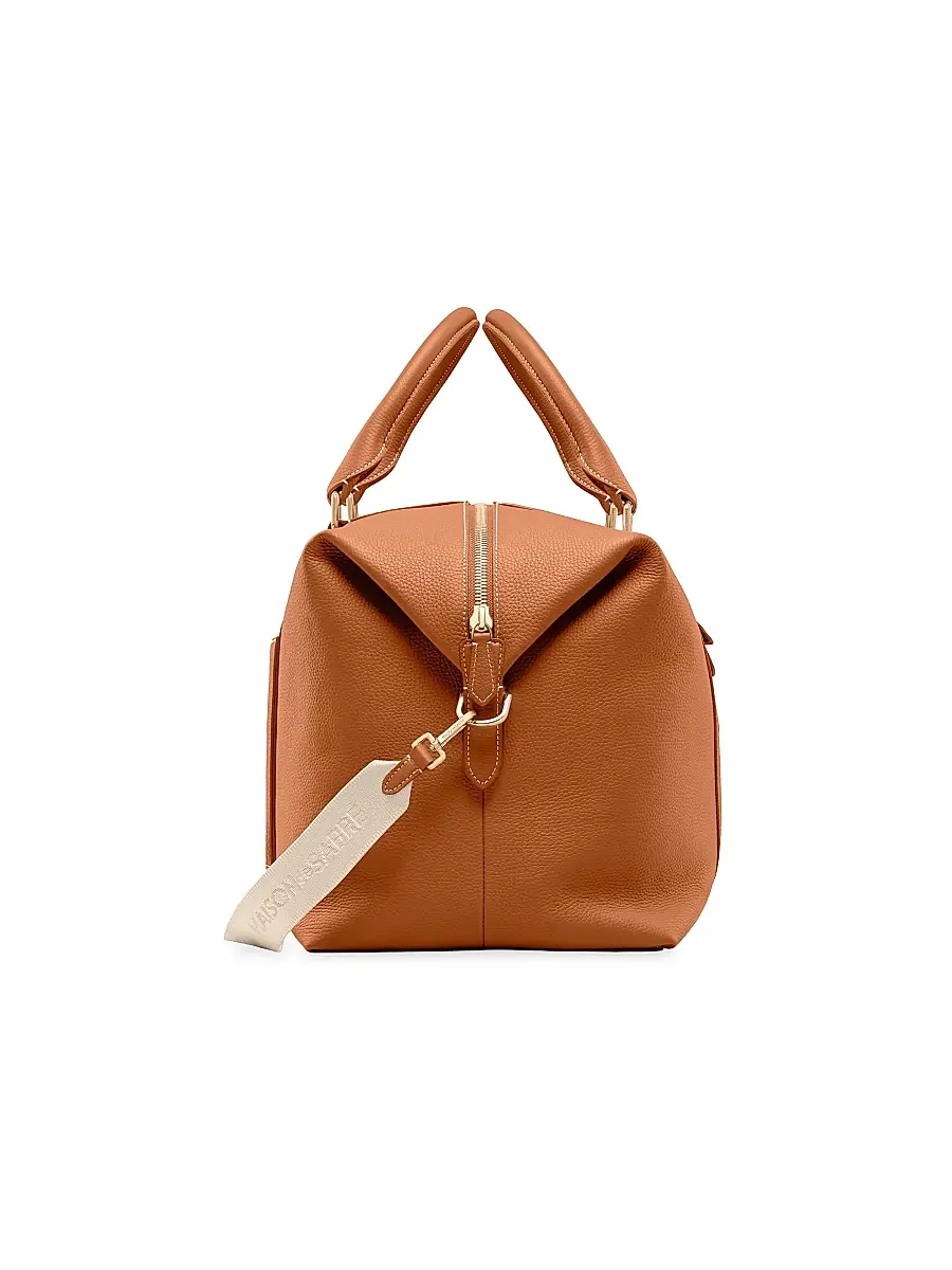 MAISON de SABRÉ Unisex Leather Duffle Bag | Thumbnail 6