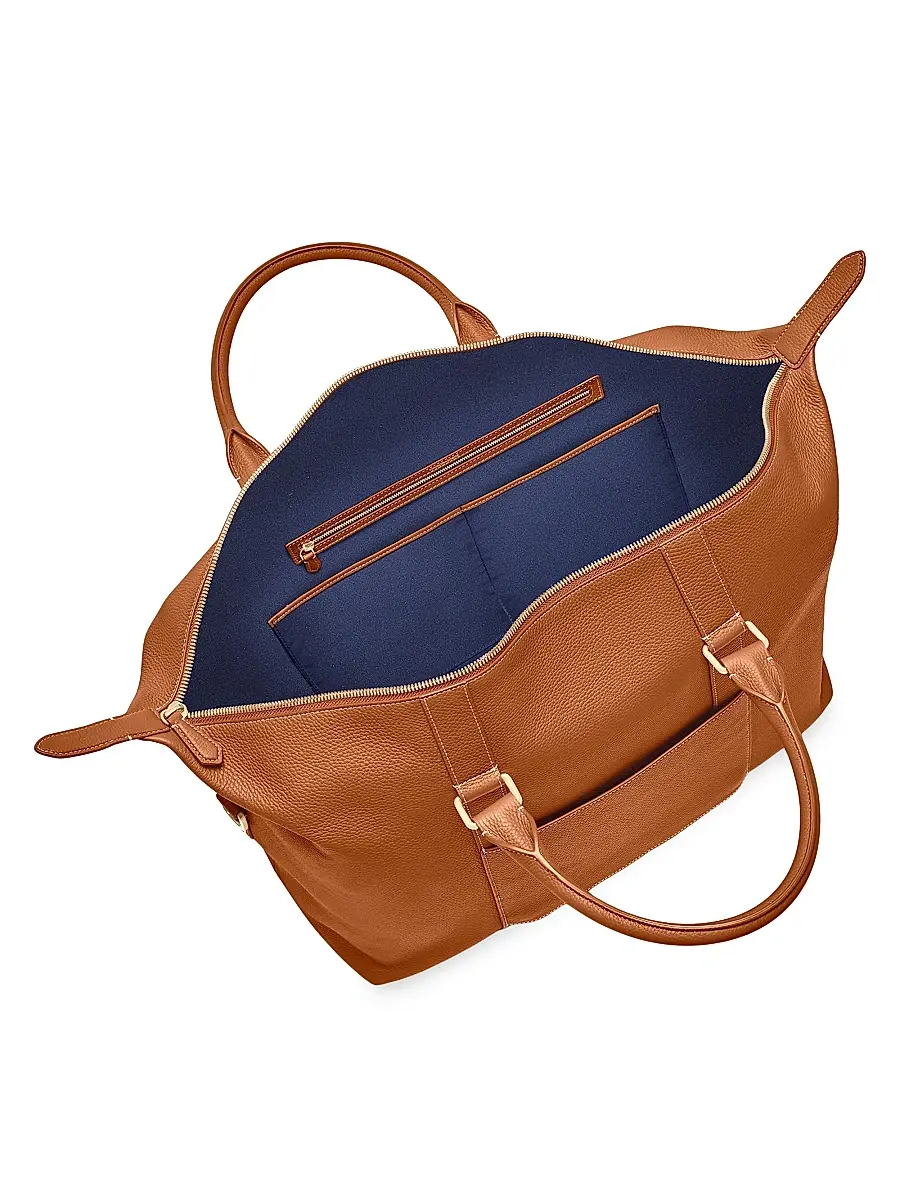 MAISON de SABRÉ Unisex Leather Duffle Bag | Thumbnail 7