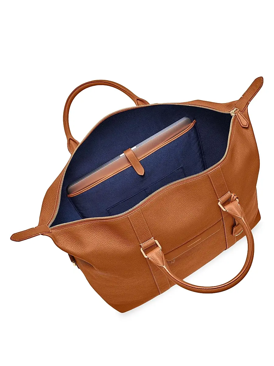 MAISON de SABRÉ Unisex Leather Duffle Bag | Thumbnail 8