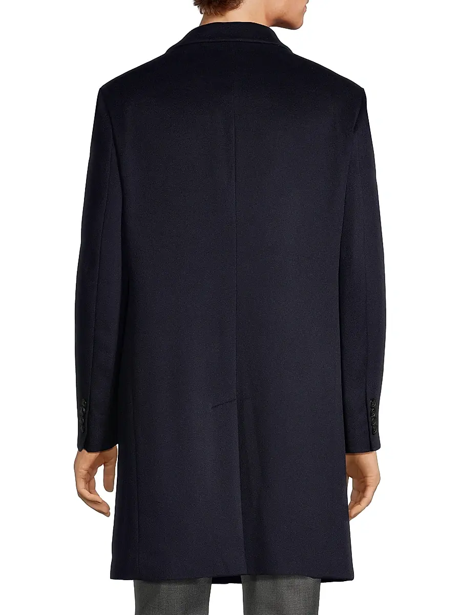 Cardinal Of Canada Men's Pierre Cashmere Topcoat | Thumbnail 5