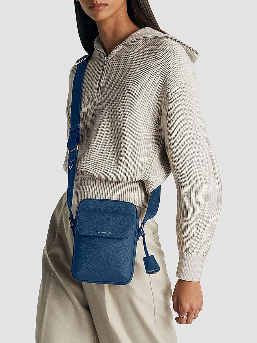 MAISON de SABRÉ Unisex Small Leather Messenger Bag | Thumbnail 9 MAISON de SABRÉ Unisex Small Leather Messenger Bag | Thumbnail 9