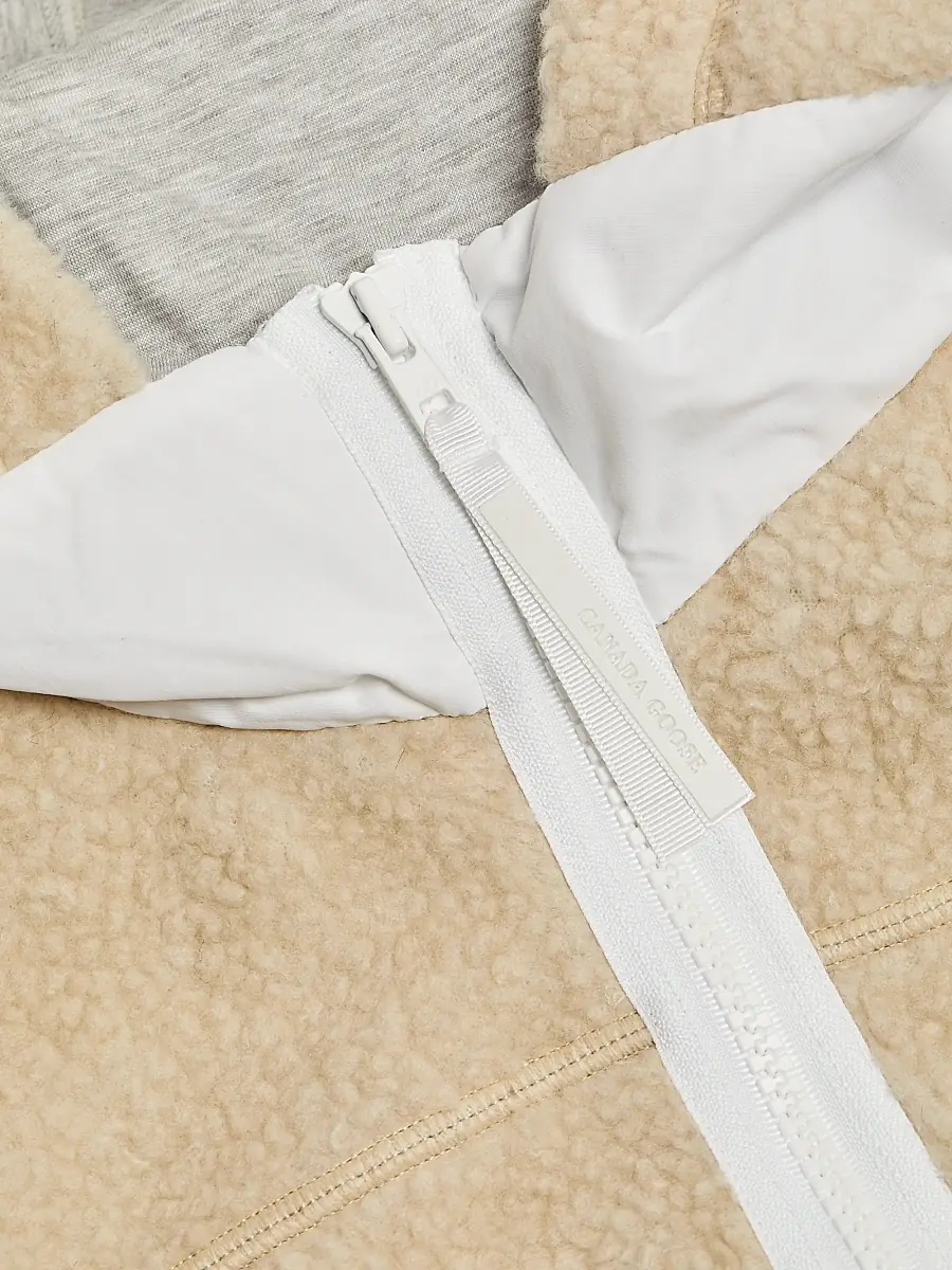 Canada Goose Women's Simcoe Fleece High-Neck Hooded Jacket | Thumbnail 7