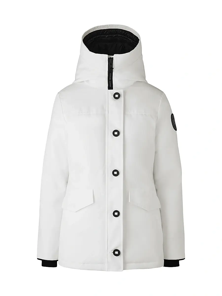Canada Goose Women's Black Label Rossclair Down Parka - North Star White | Image 1 Canada Goose Women's Black Label Rossclair Down Parka - North Star White | Image 1