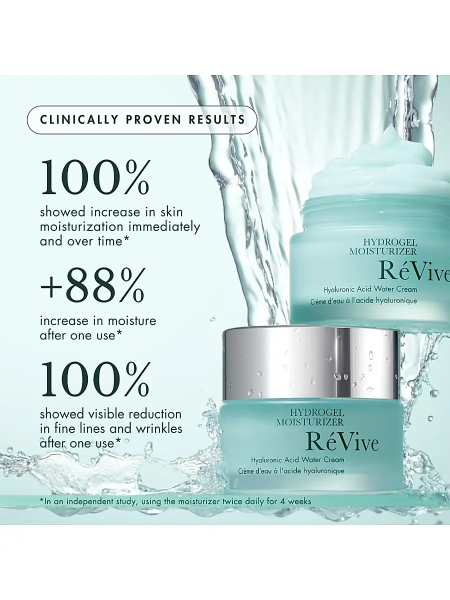 RéVive Hydrogel Moisturizer Hyaluronic Acid Water | Thumbnail 4 RéVive Hydrogel Moisturizer Hyaluronic Acid Water | Thumbnail 4