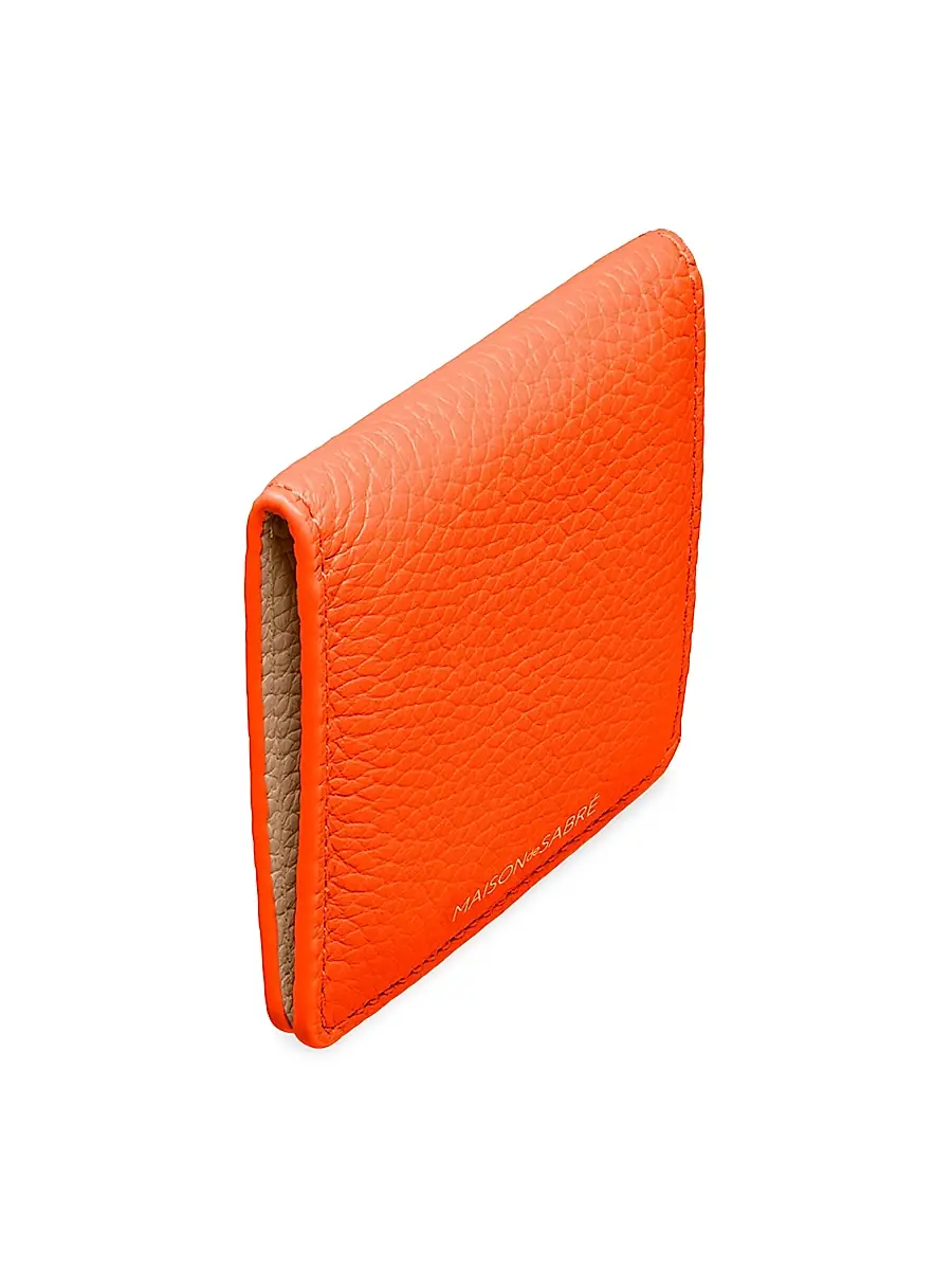 MAISON de SABRÉ Leather Compact Mirror | Thumbnail 4 MAISON de SABRÉ Leather Compact Mirror | Thumbnail 4