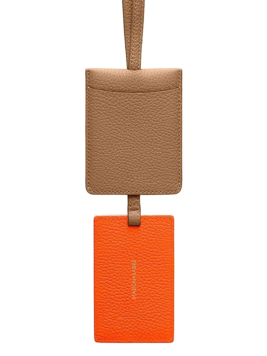 MAISON de SABRÉ Leather ID Lanyard Holder | Thumbnail 5 MAISON de SABRÉ Leather ID Lanyard Holder | Thumbnail 5