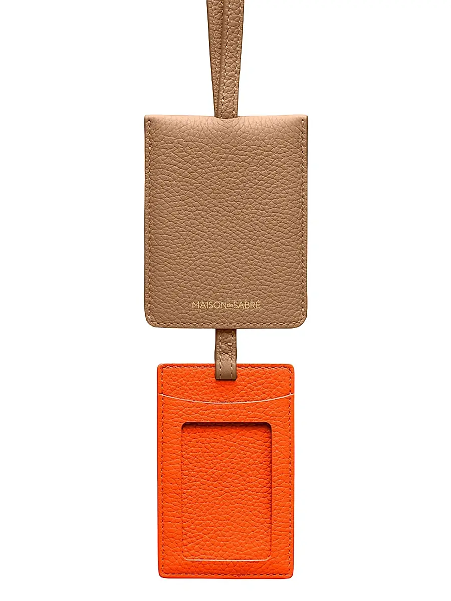 MAISON de SABRÉ Leather ID Lanyard Holder | Thumbnail 6 MAISON de SABRÉ Leather ID Lanyard Holder | Thumbnail 6