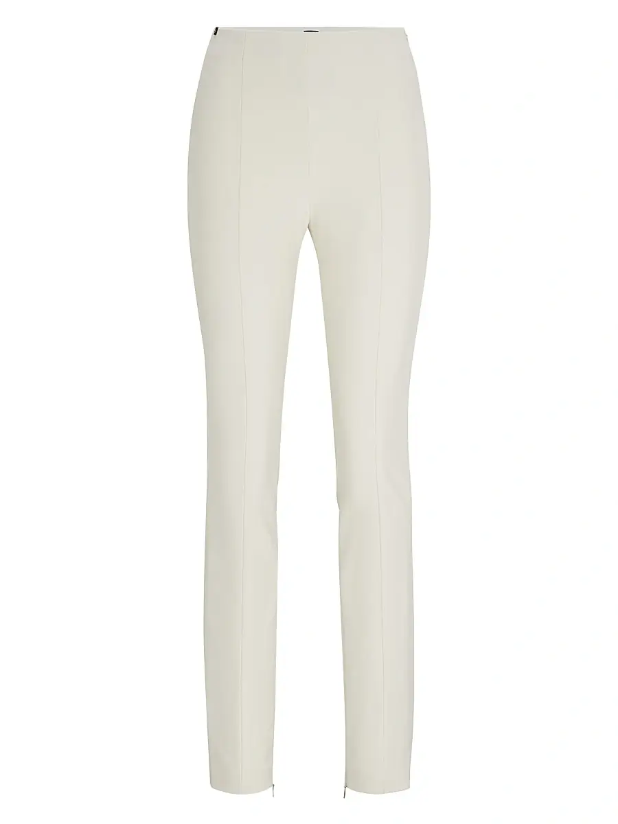Women's Extra Slim Fit Trousers - Natural Women's Extra Slim Fit Trousers - Natural
