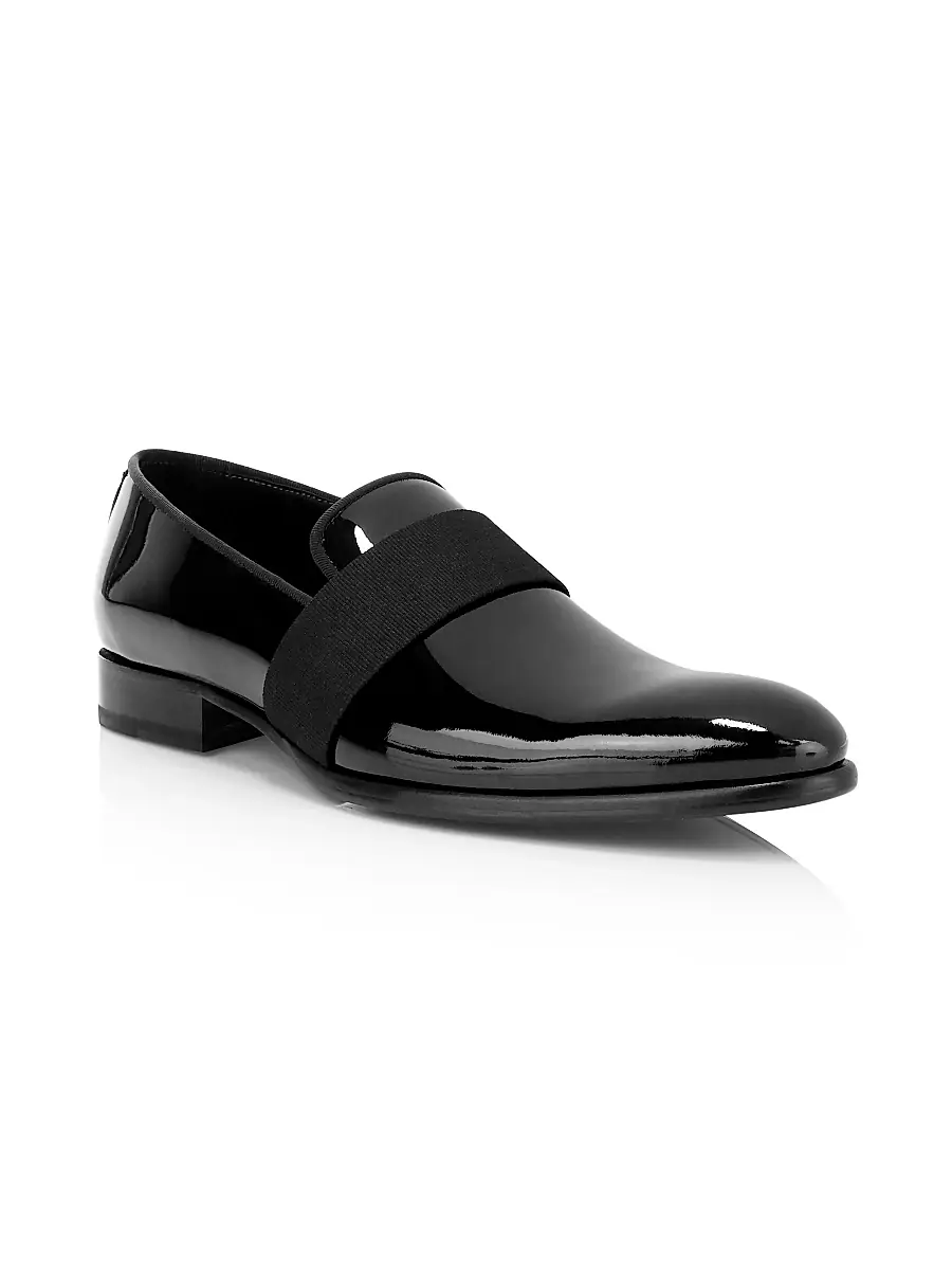 To Boot New York Men's Perry Patent Leather Loafers | Thumbnail 2 To Boot New York Men's Perry Patent Leather Loafers | Thumbnail 2