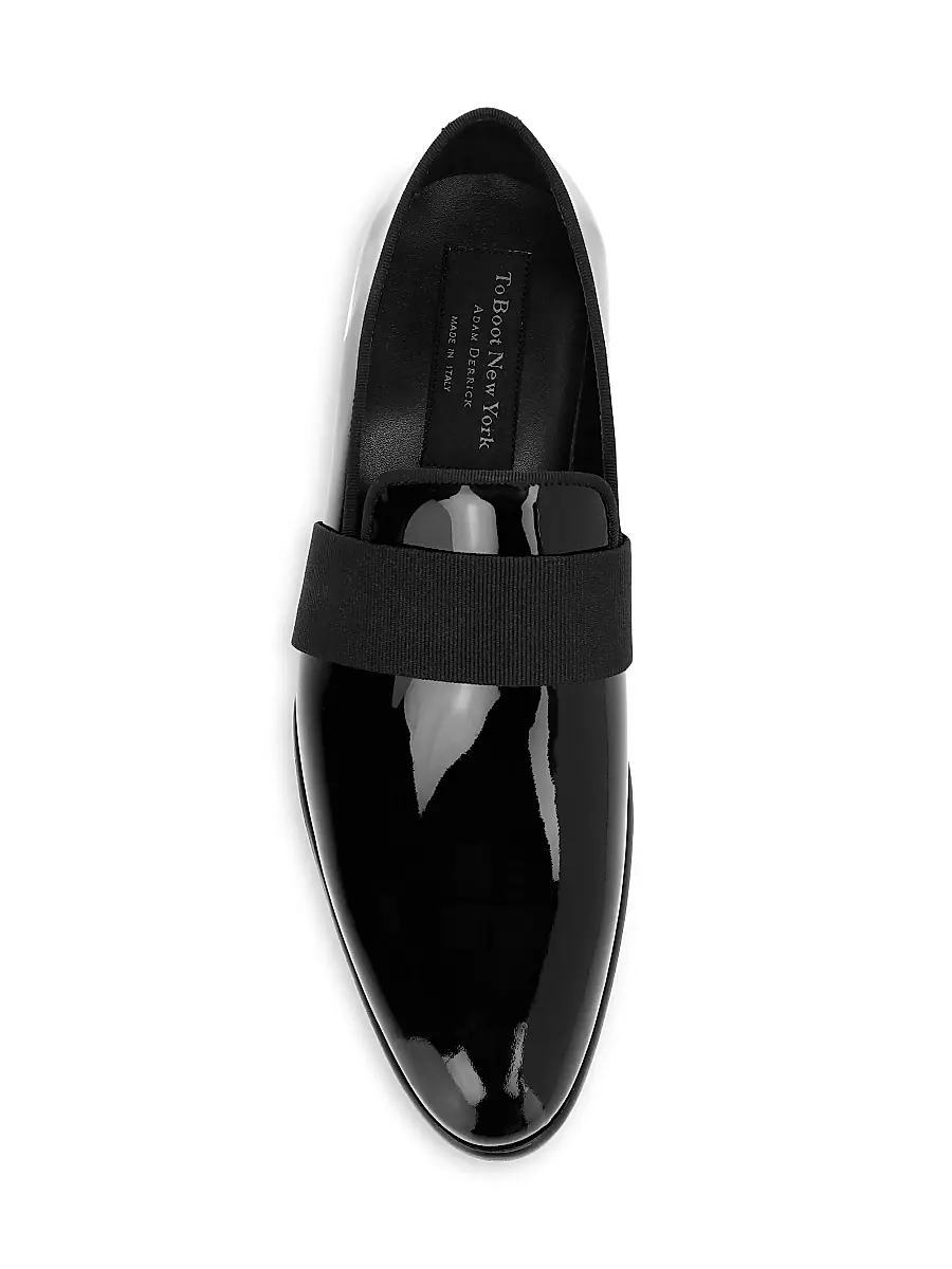 To Boot New York Men's Perry Patent Leather Loafers | Thumbnail 5 To Boot New York Men's Perry Patent Leather Loafers | Thumbnail 5