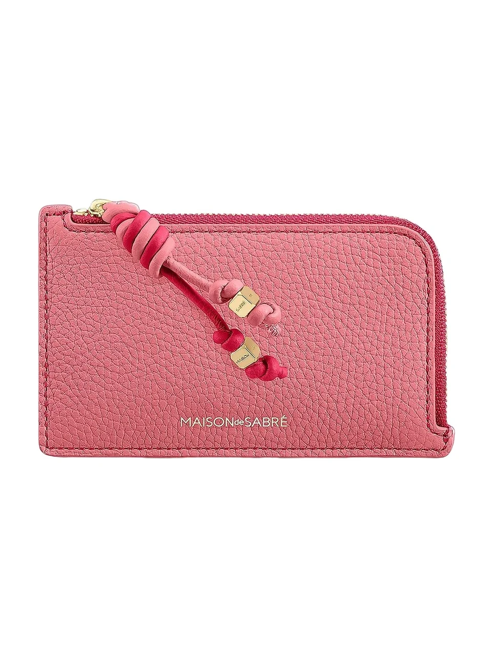 MAISON de SABRÉ Women's Leather Zip Card Holder