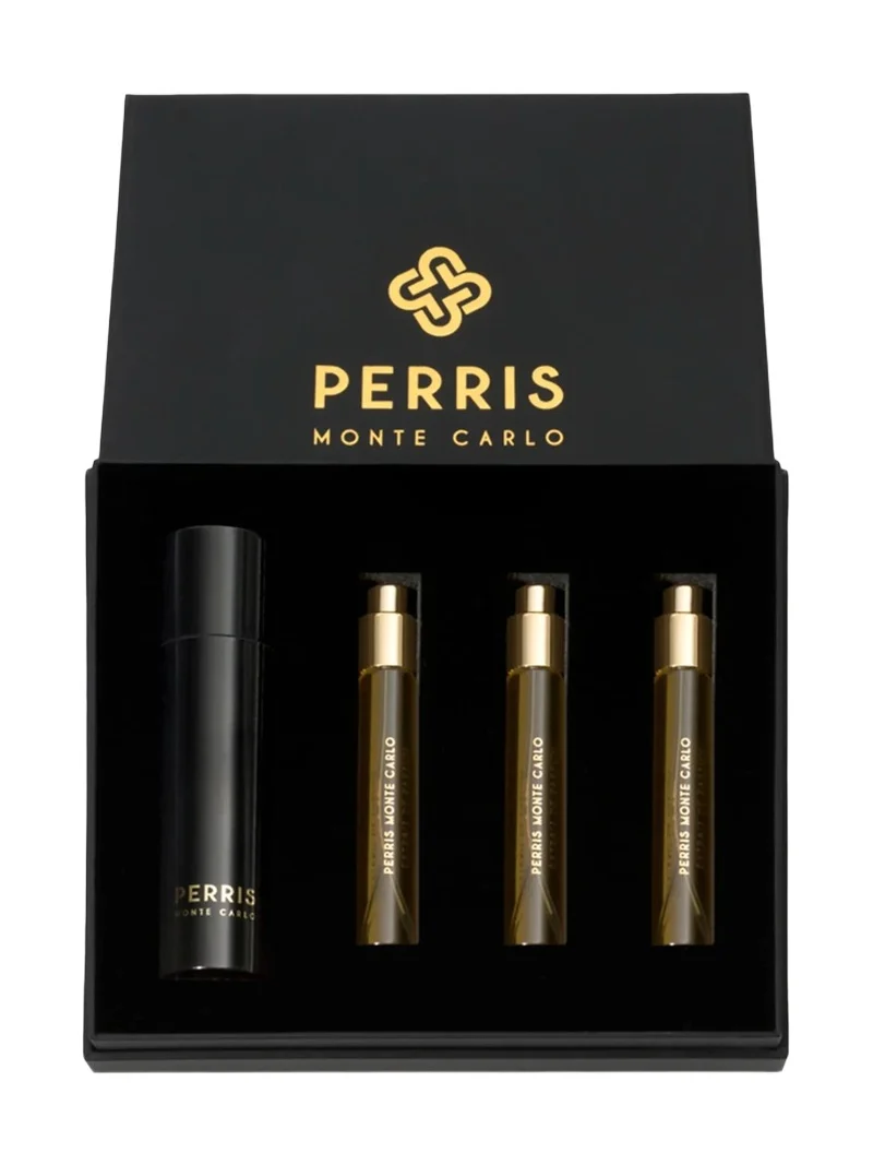 Perris Monte Carlo Santal Du Pacifique Extrait de Parfum 5-Piece Travel Spray Set