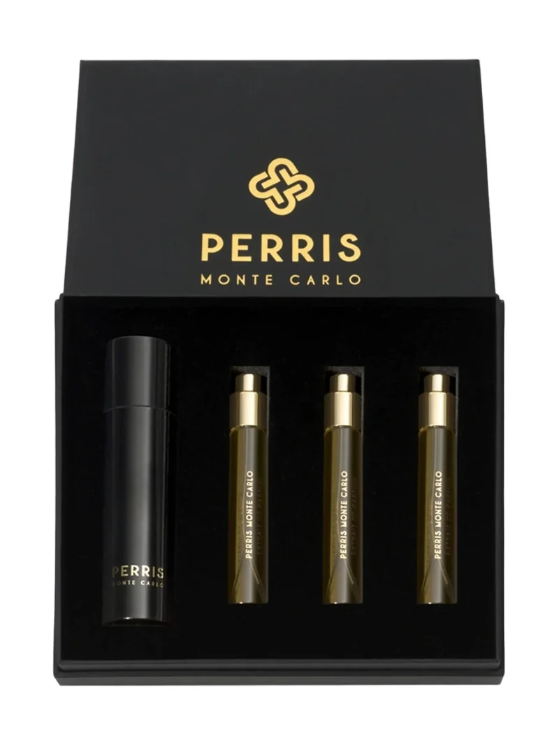 Perris Monte Carlo Patchouli Nosy Be Extrait de Parfum 5-Piece Travel Spray Set