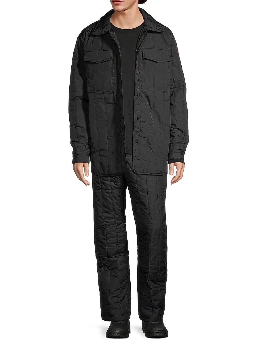Canada Goose Men's Carlyle Quilted Shirt Jacket | Thumbnail 2