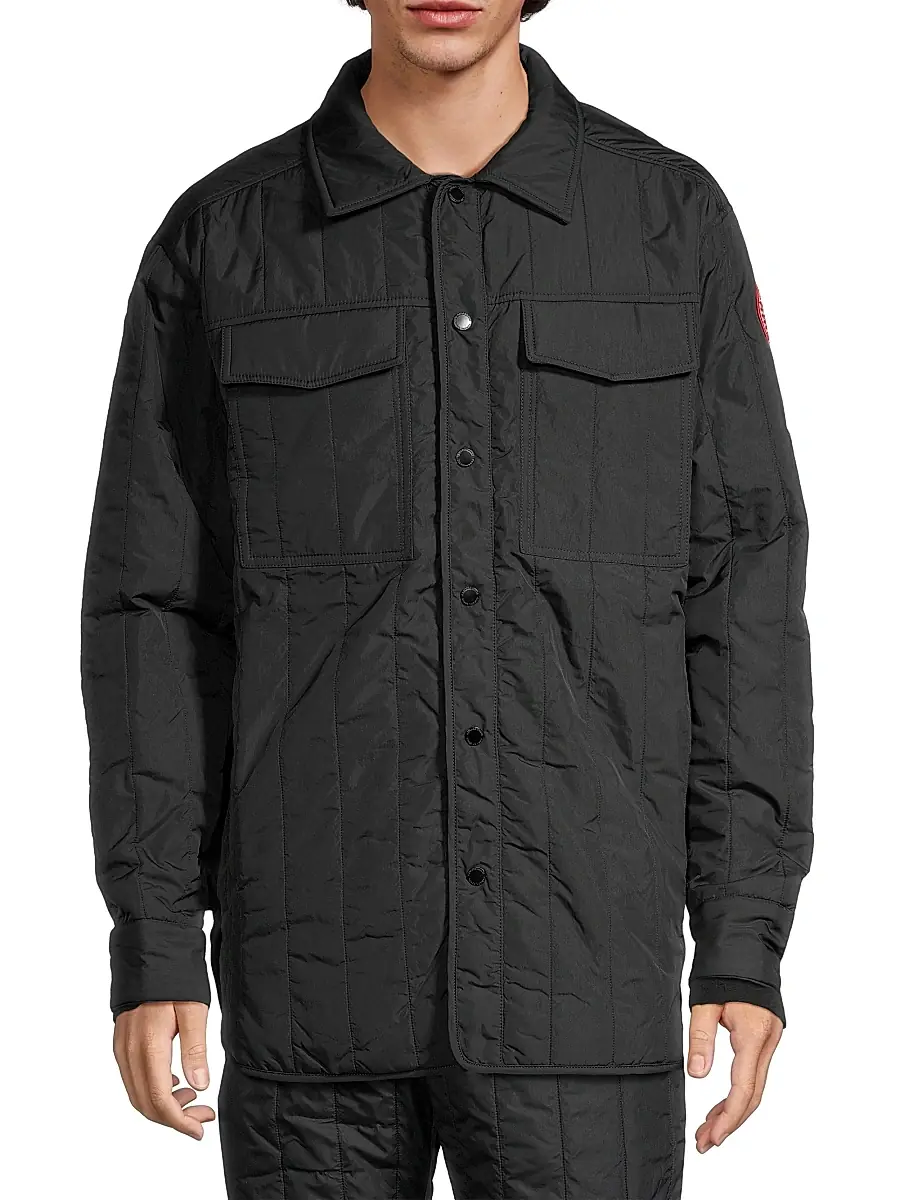 Canada Goose Men's Carlyle Quilted Shirt Jacket | Thumbnail 3