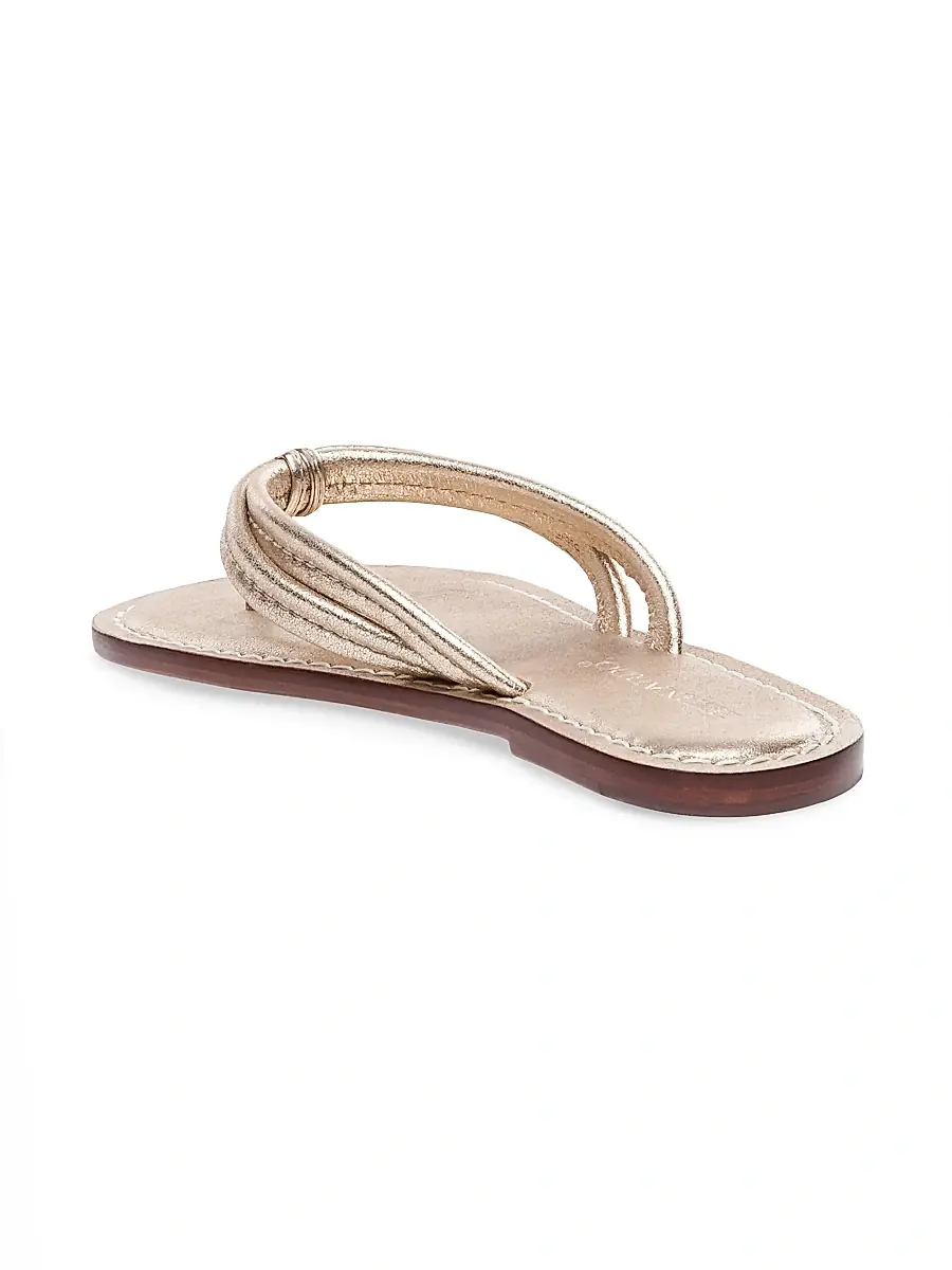 Bernardo Women's Miami Leather Thong Sandals | Thumbnail 3 Bernardo Women's Miami Leather Thong Sandals | Thumbnail 3