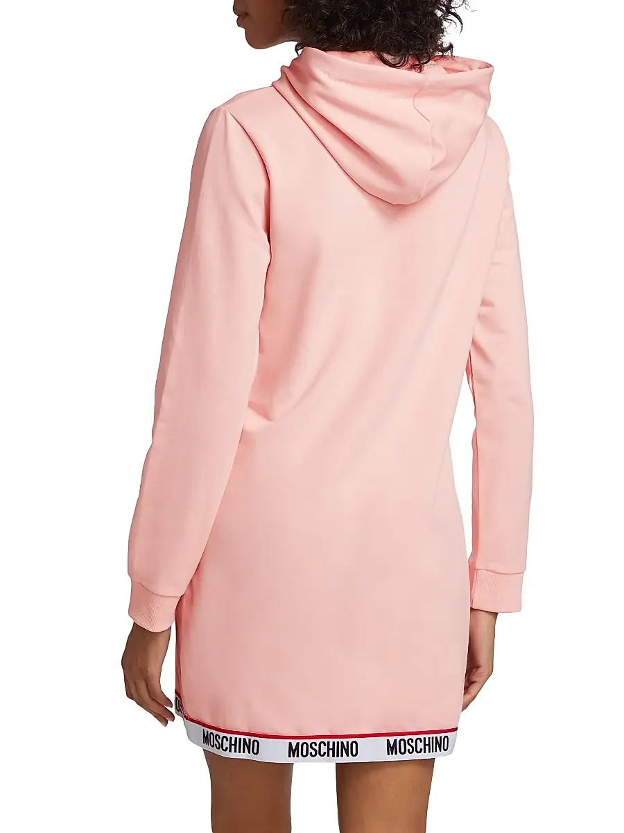 MOSCHINO Women's Maxi Hoodie Minidress | Thumbnail 5 MOSCHINO Women's Maxi Hoodie Minidress | Thumbnail 5