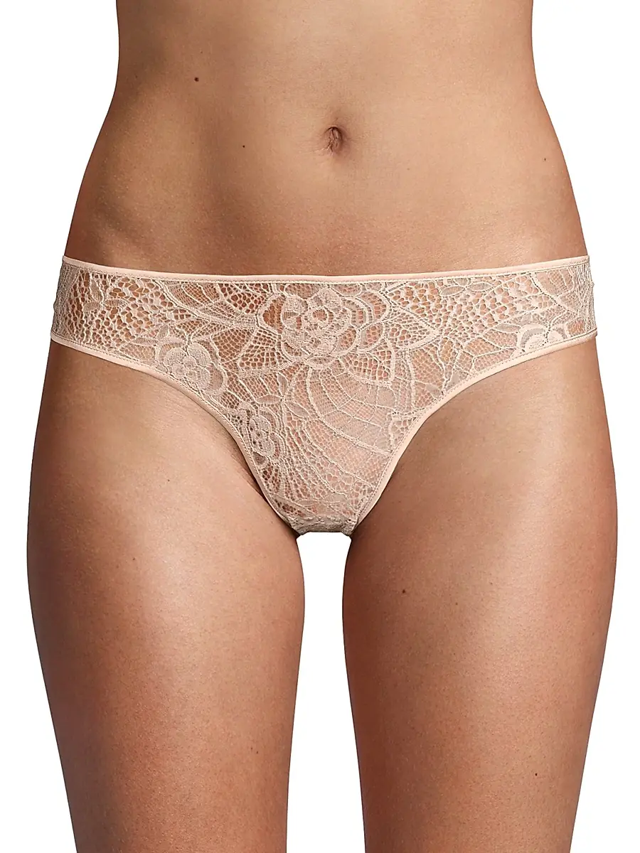 Kiki de Montparnasse Women's Coquette Floral Lace Briefs | Thumbnail 3