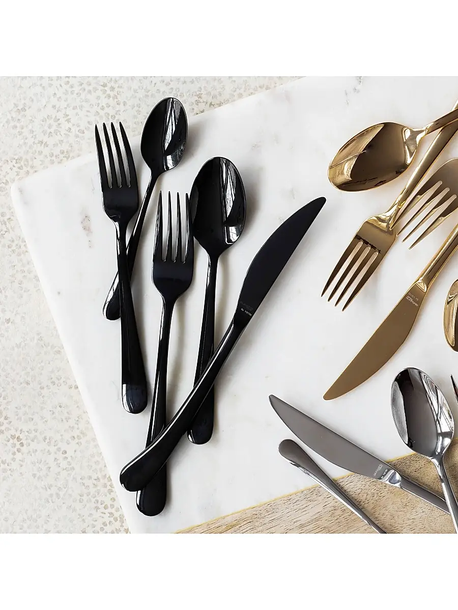 Vietri Settimocielo Nero 5-Piece Flatware Set | Thumbnail 3