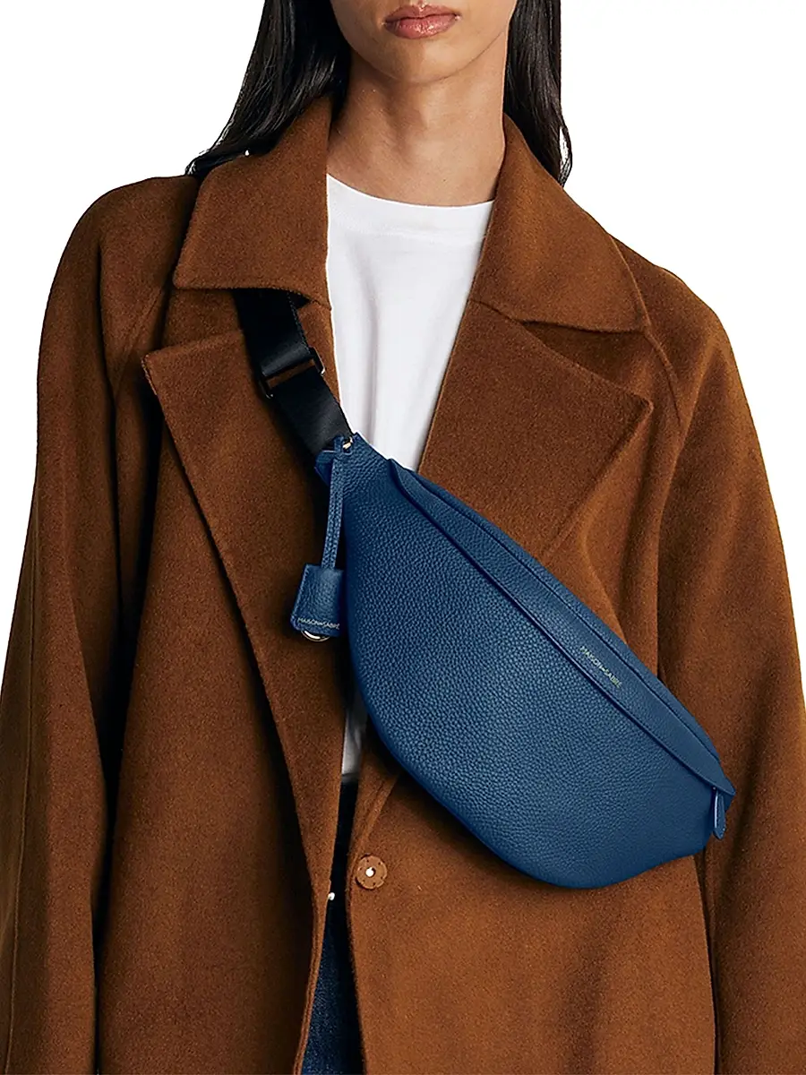 MAISON de SABRÉ Unisex Large Leather Sling Bag | Thumbnail 2 MAISON de SABRÉ Unisex Large Leather Sling Bag | Thumbnail 2