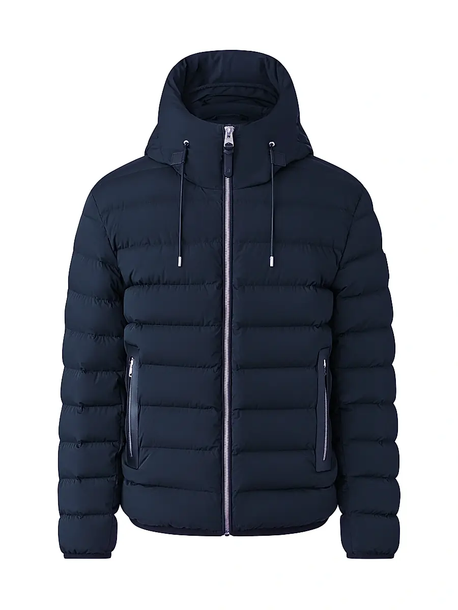 Mackage Men's Jack Hooded Down Coat - Black | Image 1 Mackage Men's Jack Hooded Down Coat - Black | Image 1