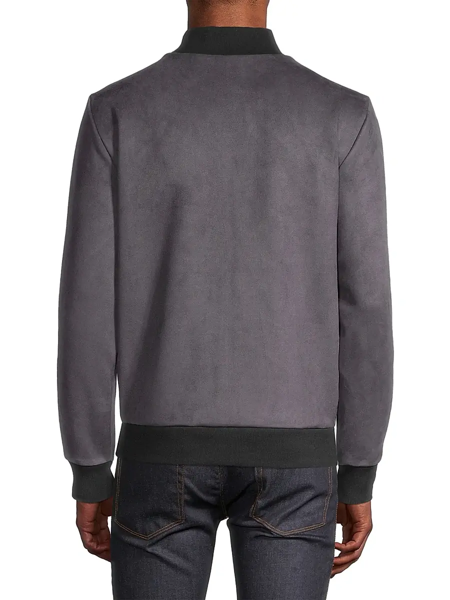 Robert Barakett Men's Lachine Faux Suede Jacket | Thumbnail 5 Robert Barakett Men's Lachine Faux Suede Jacket | Thumbnail 5