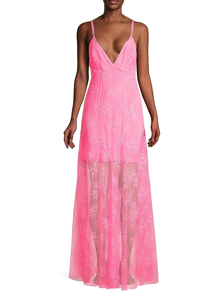 Kiki de Montparnasse Women's Lace Gown | Thumbnail 2 Kiki de Montparnasse Women's Lace Gown | Thumbnail 2