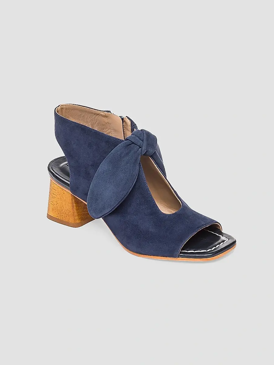 Bernardo Women's Lizzie Suede Sandal Booties | Thumbnail 2