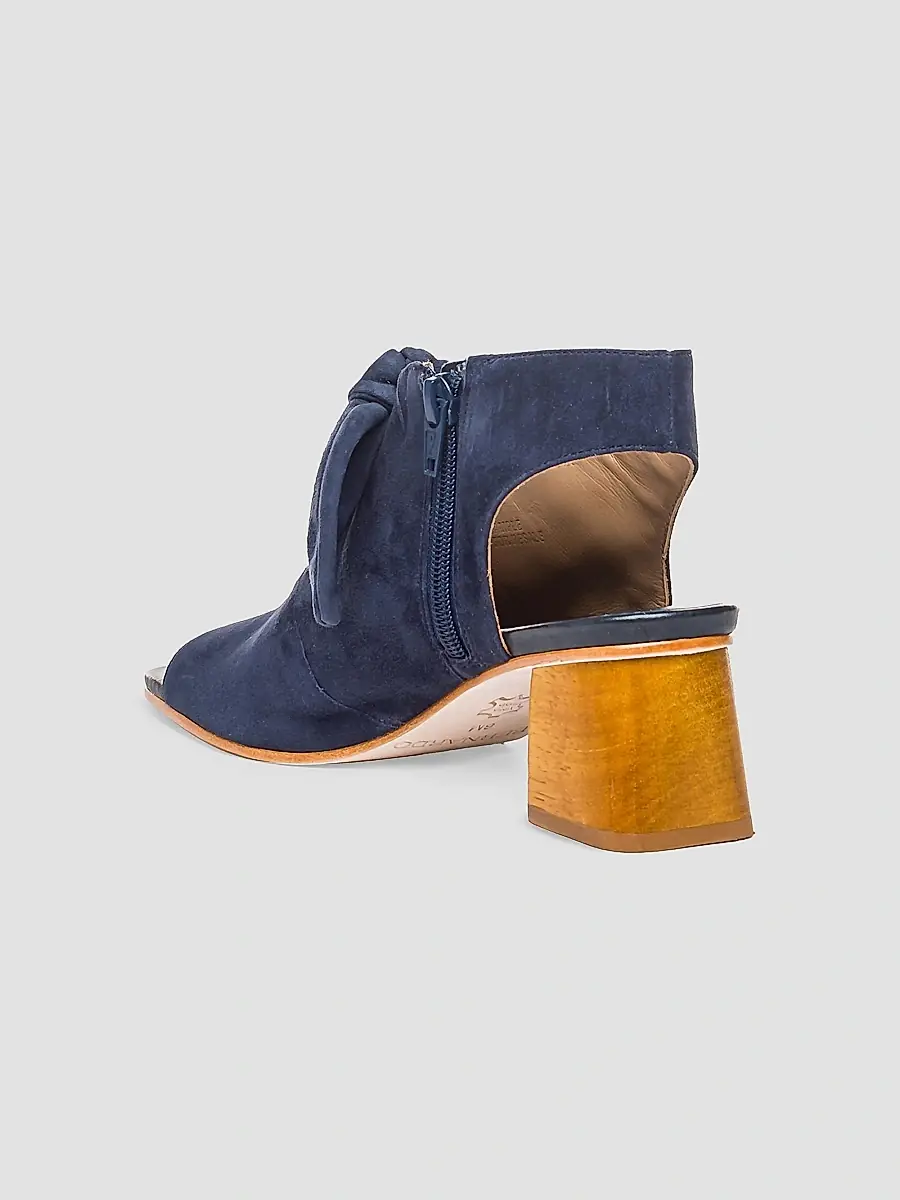 Bernardo Women's Lizzie Suede Sandal Booties | Thumbnail 3