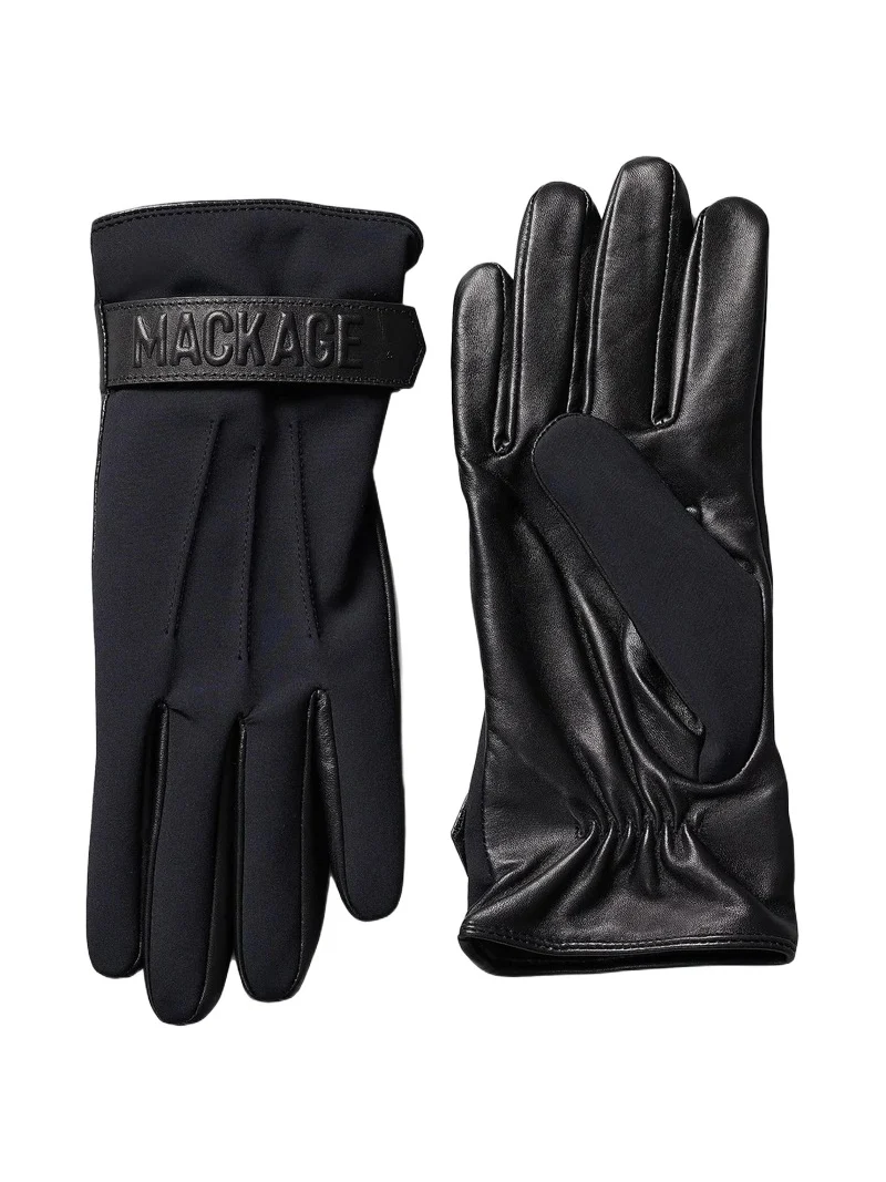 Men's Wool-Lined Belted Gloves Men's Wool-Lined Belted Gloves