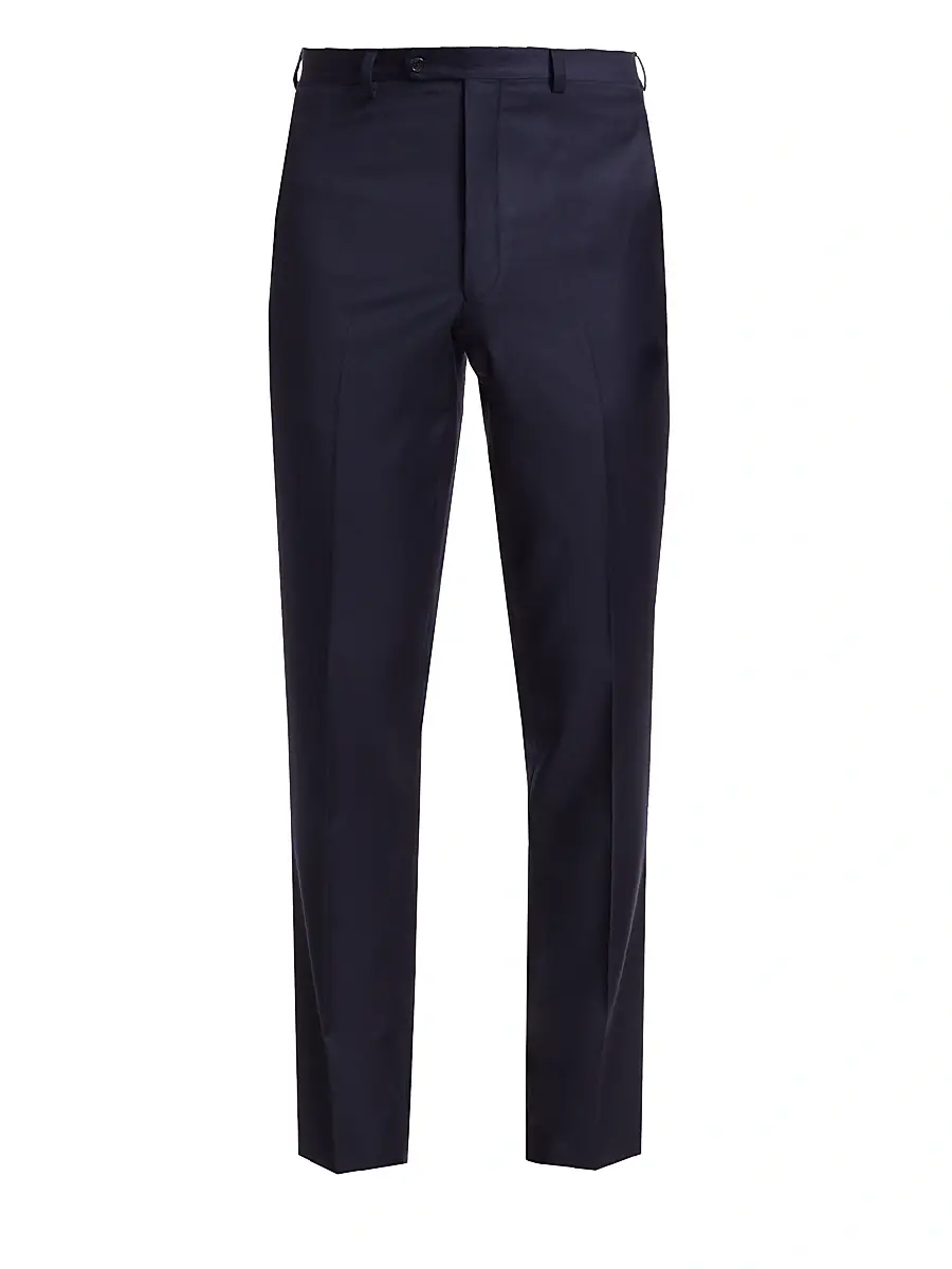 Saks Fifth Avenue Men's COLLECTION Wool Trousers | Thumbnail 7 Saks Fifth Avenue Men's COLLECTION Wool Trousers | Thumbnail 7