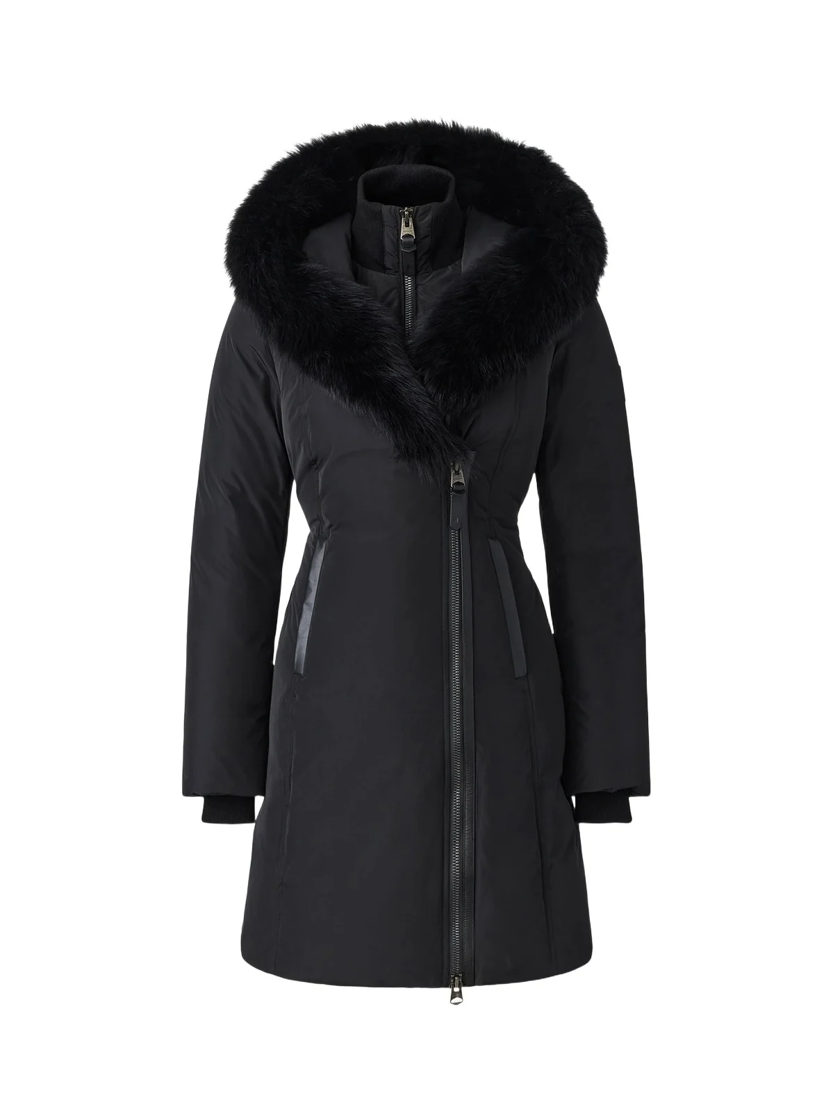 Women's Kay Shearling-Collar Down Coat