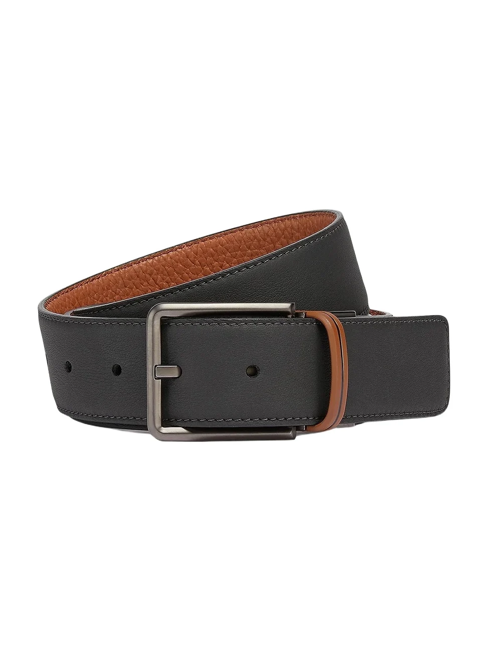 Men's Reversible Leather Belt