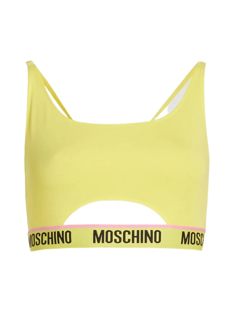 Women's Donna Logo-Detailed Bikini Top
