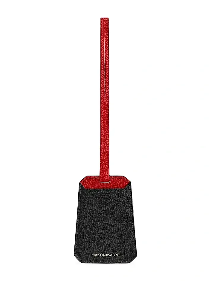 MAISON de SABRÉ Leather Luggage Tag