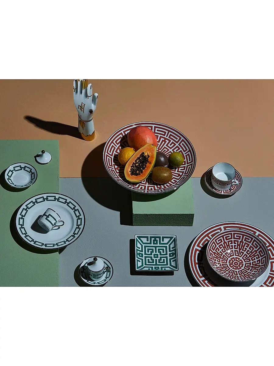 GINORI 1735 Catene Dessert Plate | Thumbnail 3 GINORI 1735 Catene Dessert Plate | Thumbnail 3