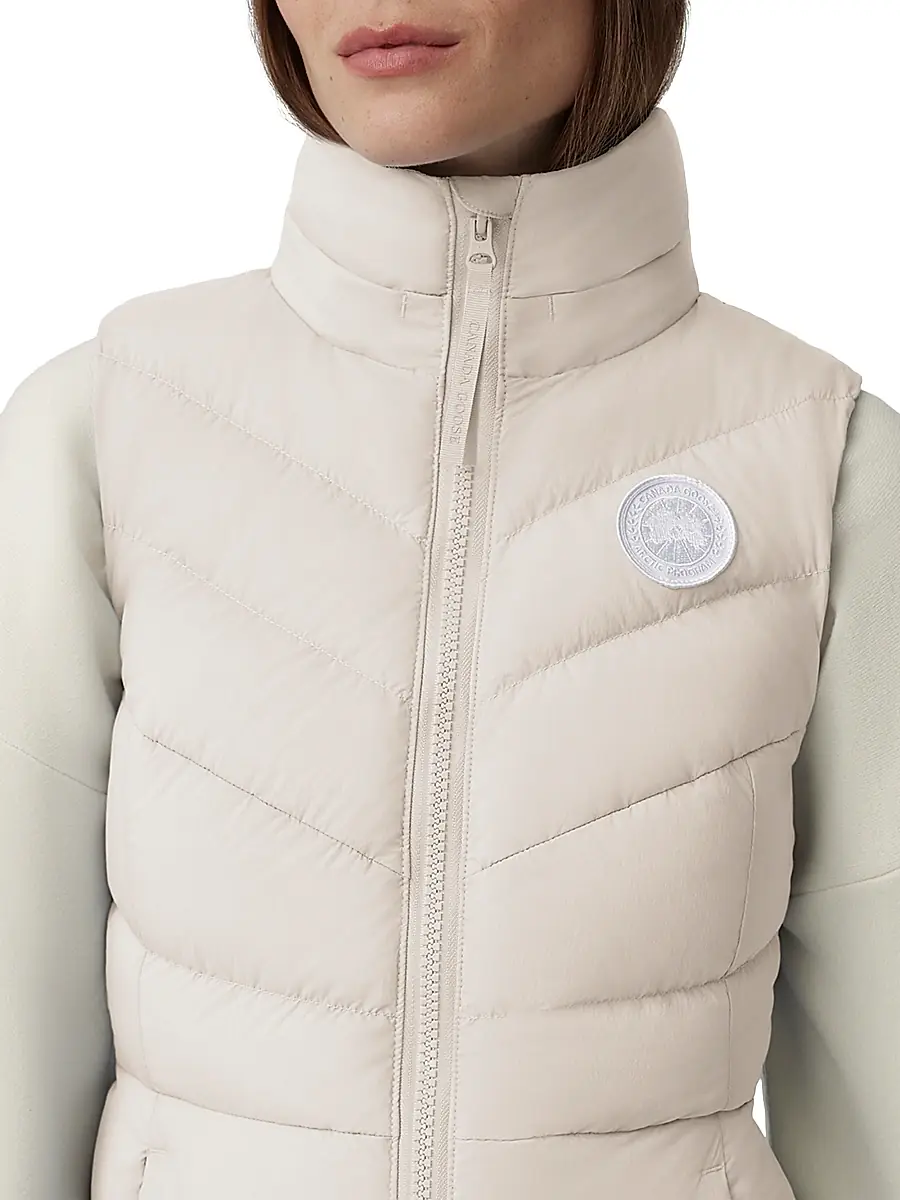Canada Goose Women's Clair Down Vest - Linen | Thumbnail 7 Canada Goose Women's Clair Down Vest - Linen | Thumbnail 7