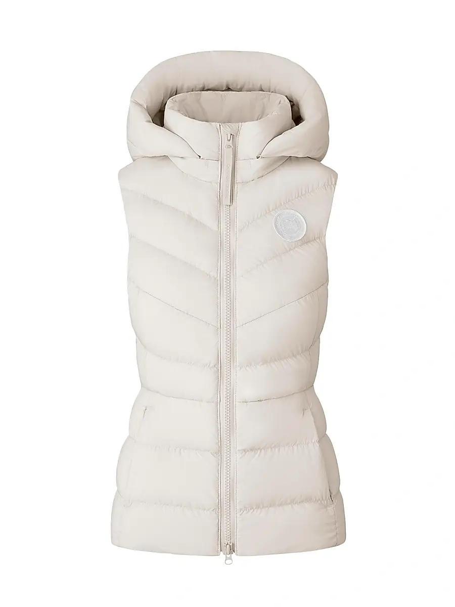 Canada Goose Women's Clair Down Vest - Linen | Image 1 Canada Goose Women's Clair Down Vest - Linen | Image 1