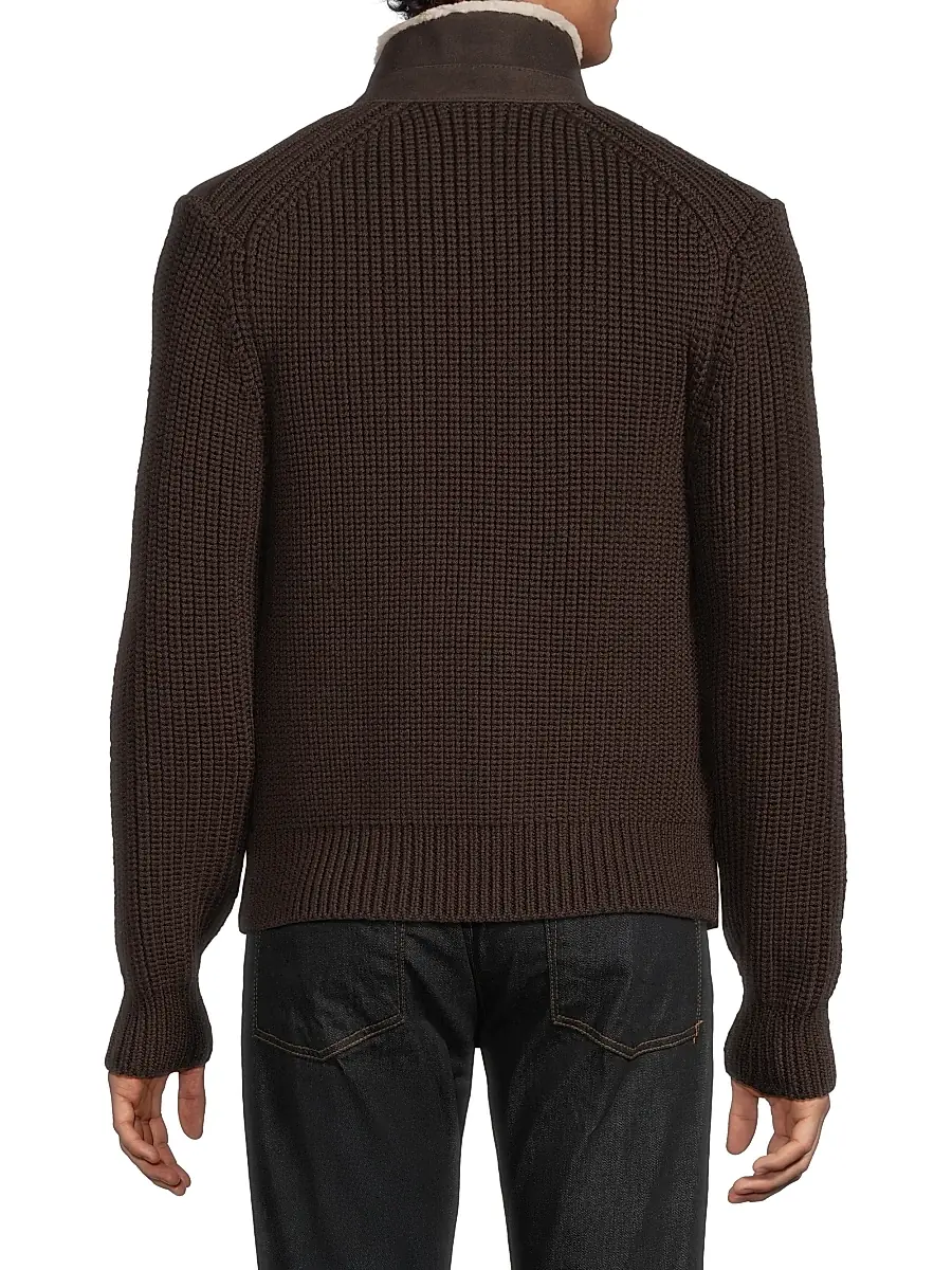 Mackage Men's Jonathan Wool Shearling Jacket | Thumbnail 5