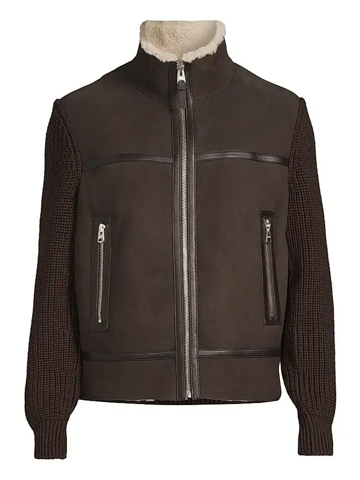 Men's Jonathan Wool Shearling Jacket
