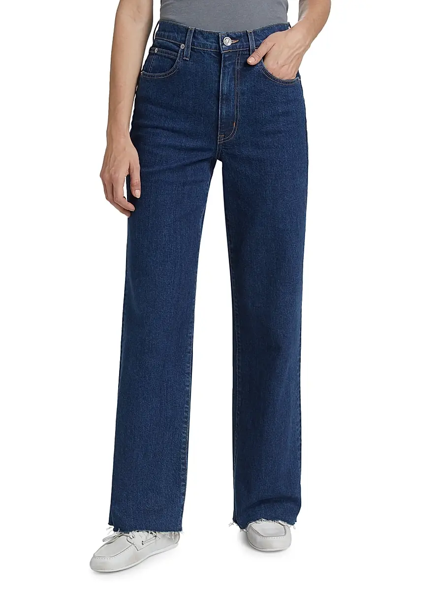 SLVRLAKE Women's Grace Denim Straight-Leg Jeans | Thumbnail 3 SLVRLAKE Women's Grace Denim Straight-Leg Jeans | Thumbnail 3