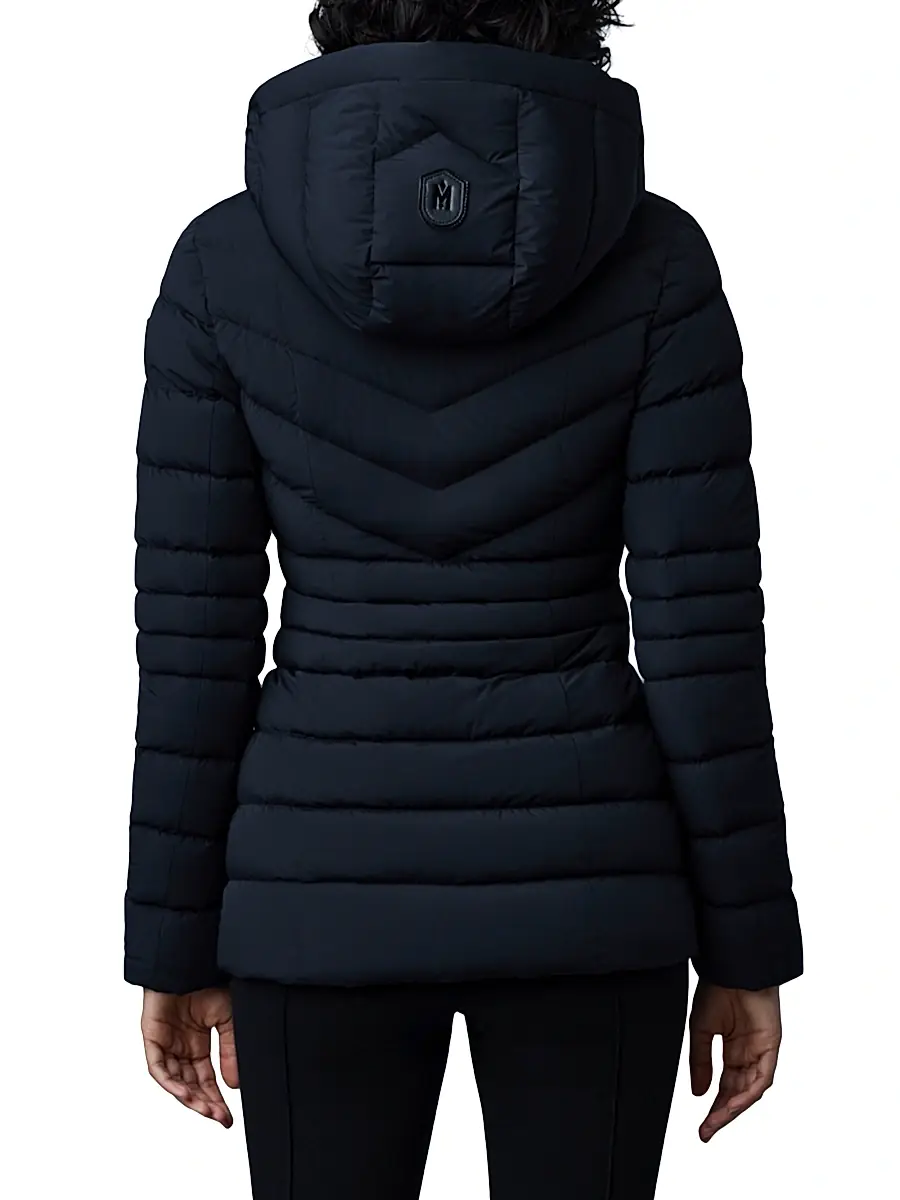 Mackage Women's Patsy Hooded Stretch Down Jacket - Black | Thumbnail 5 Mackage Women's Patsy Hooded Stretch Down Jacket - Black | Thumbnail 5