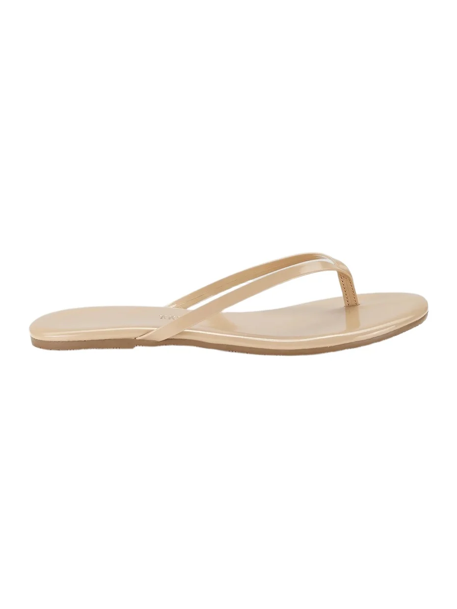 Women's Foundations Gloss Patent Leather Flip Flops Women's Foundations Gloss Patent Leather Flip Flops