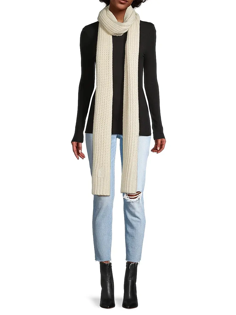 Mackage Women's Nell Wool-Blend Scarf | Thumbnail 2 Mackage Women's Nell Wool-Blend Scarf | Thumbnail 2