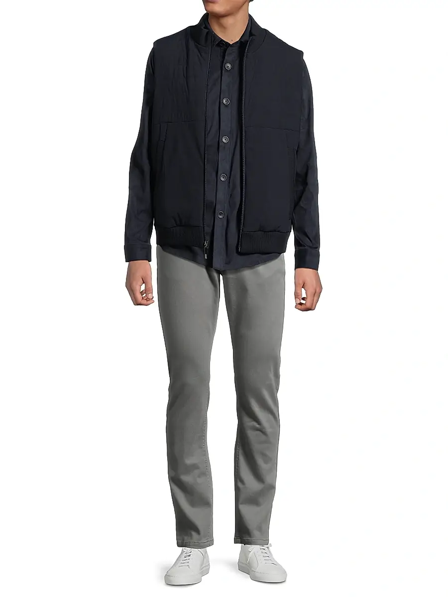 Robert Barakett Men's Fremantle Quilted Vest | Thumbnail 2