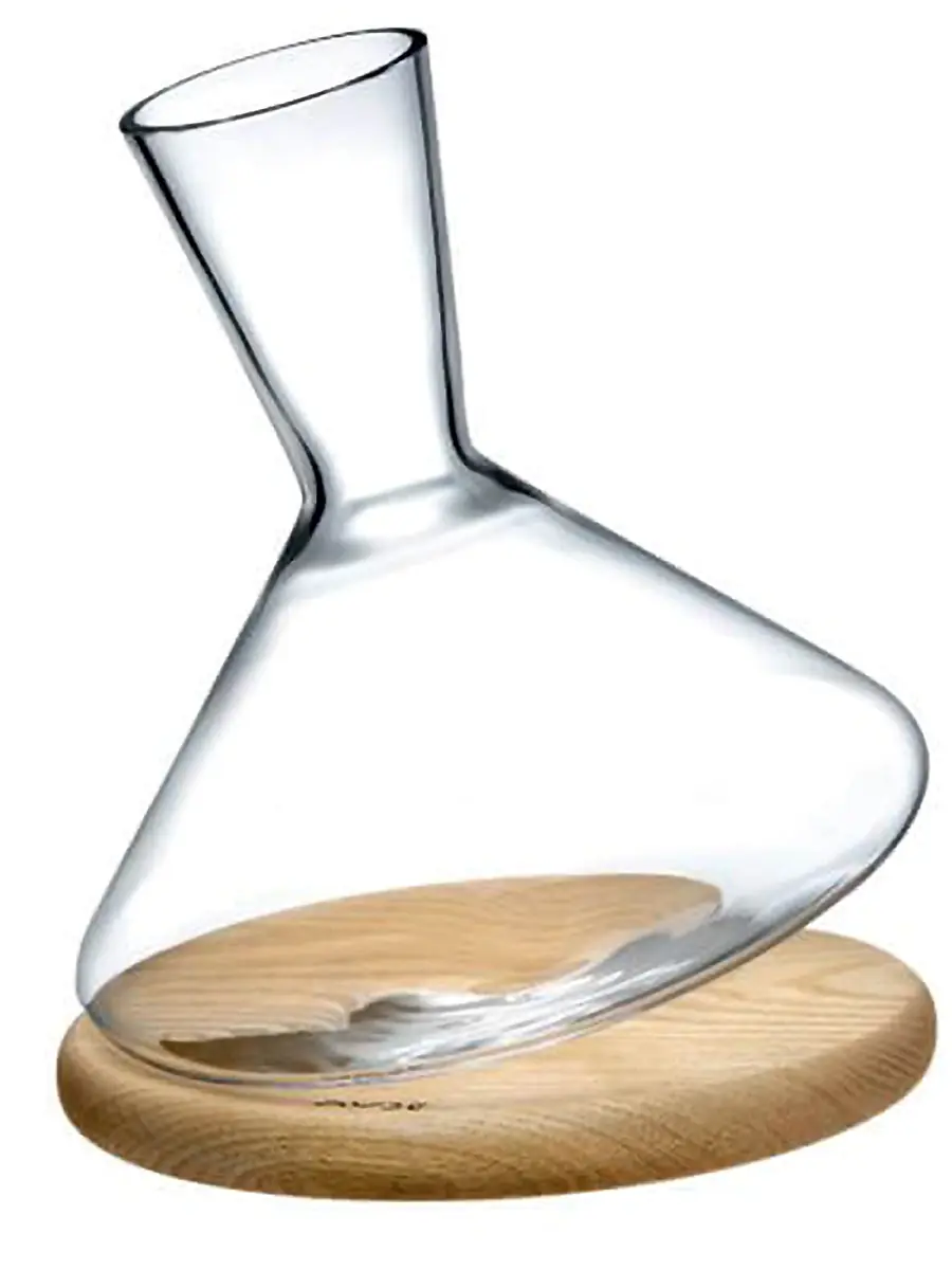 Balance Water Decanter & Wooden Base