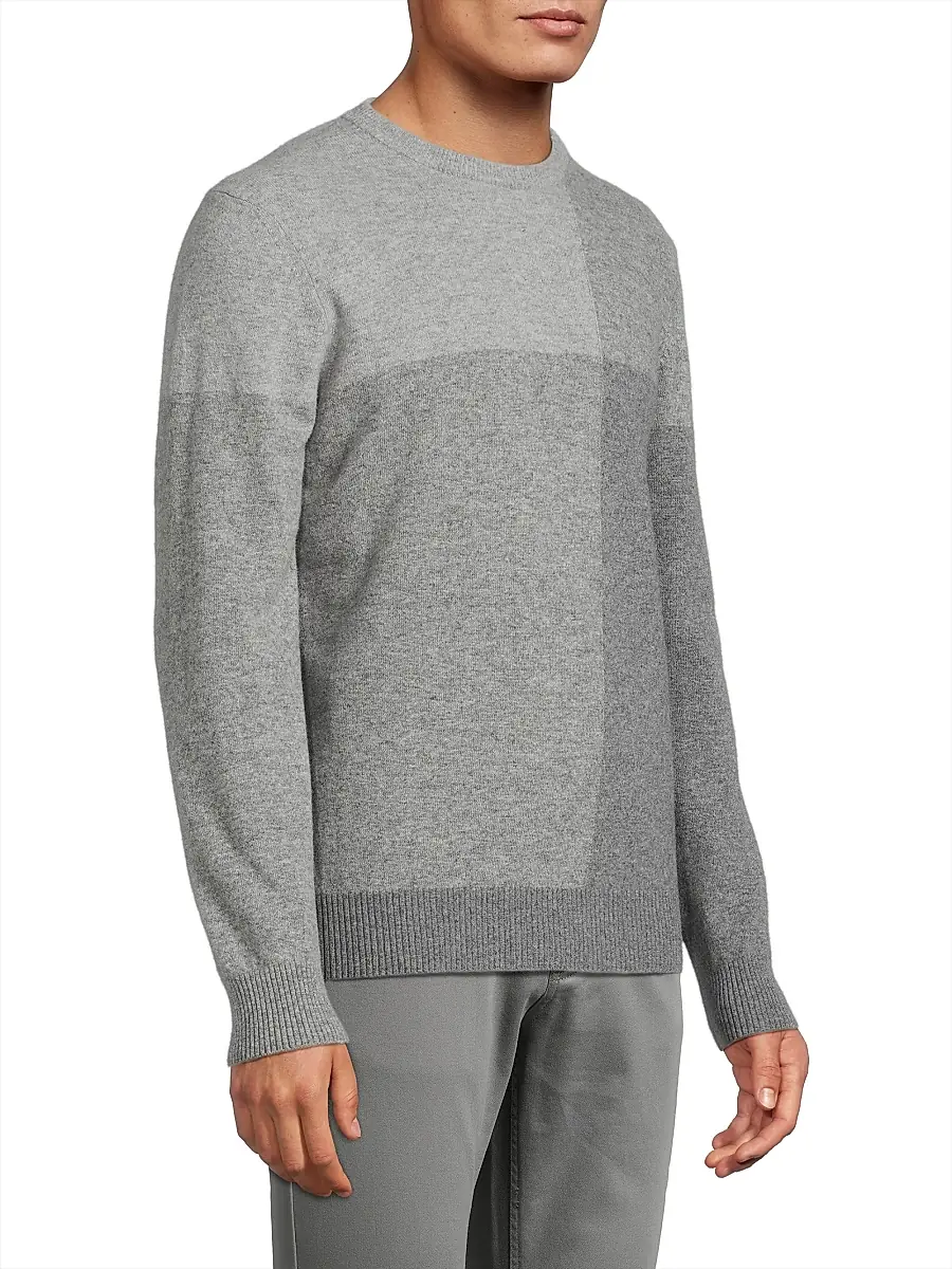 Robert Barakett Men's Golden Wool Crewneck Sweater | Thumbnail 4 Robert Barakett Men's Golden Wool Crewneck Sweater | Thumbnail 4