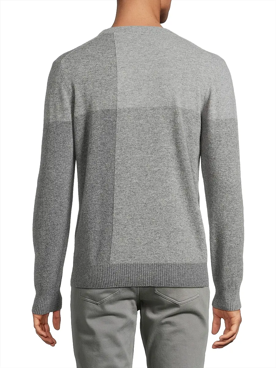 Robert Barakett Men's Golden Wool Crewneck Sweater | Thumbnail 5 Robert Barakett Men's Golden Wool Crewneck Sweater | Thumbnail 5