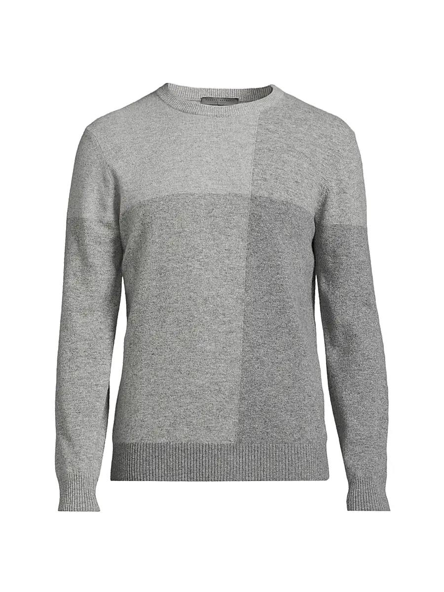Robert Barakett Men's Golden Wool Crewneck Sweater