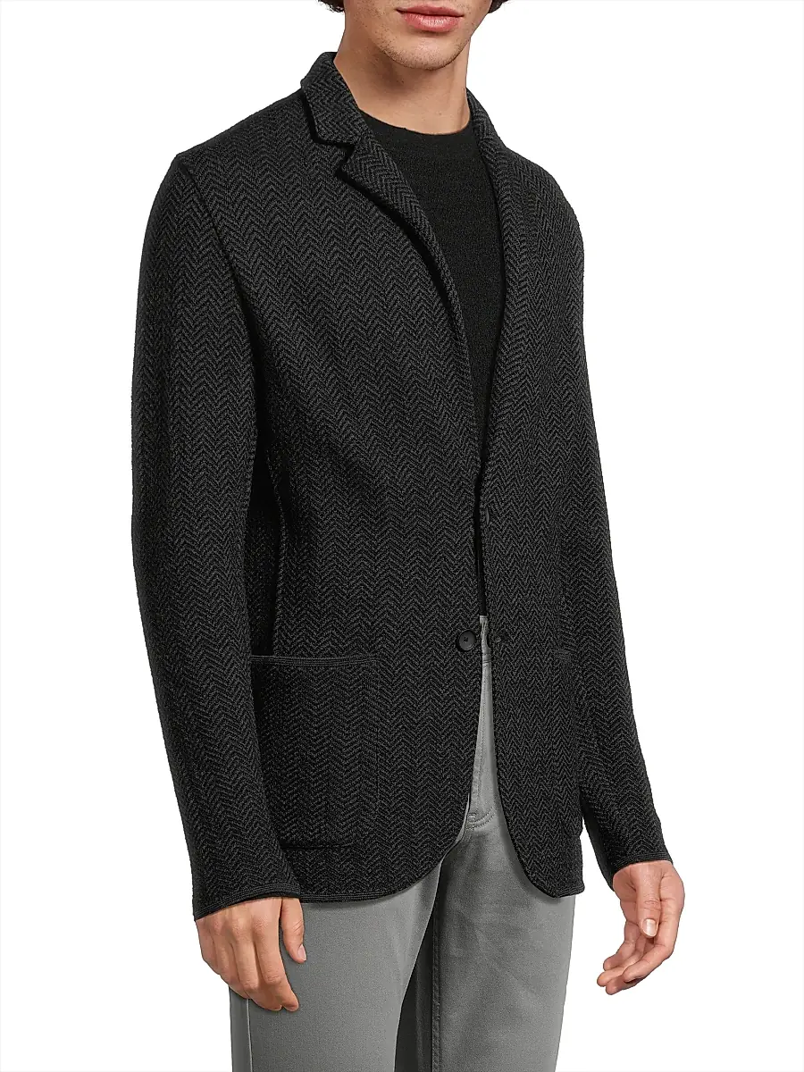 Robert Barakett Men's Fortezza Wool Sport Jacket | Thumbnail 4